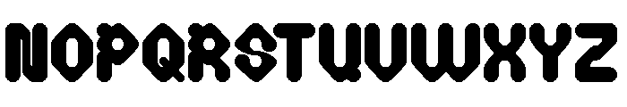 Digital Monkey Bold Font UPPERCASE