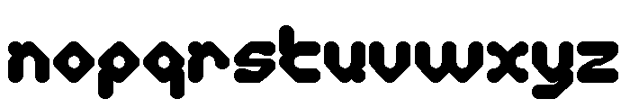Digital Monkey Bold Font LOWERCASE