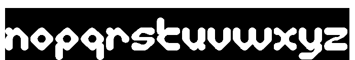 Digital Monkey-Inverse Font LOWERCASE