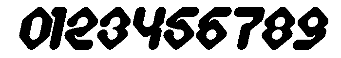Digital Monkey Italic Font OTHER CHARS