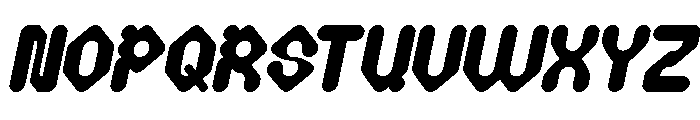 Digital Monkey Italic Font UPPERCASE