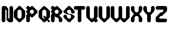 Digital Monkey-Light Font UPPERCASE
