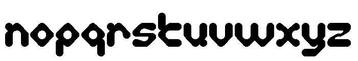 Digital Monkey-Light Font LOWERCASE