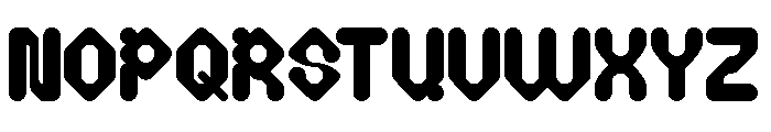 Digital Monkey Font UPPERCASE