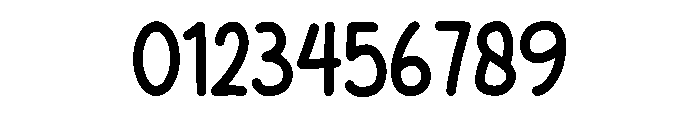 Digital Pillow Regular Font OTHER CHARS