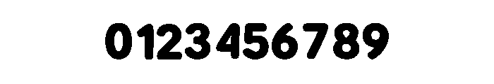Digital Starlight Font OTHER CHARS
