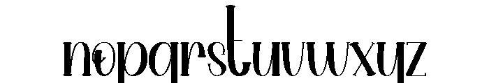 Digital Volleyball Font LOWERCASE