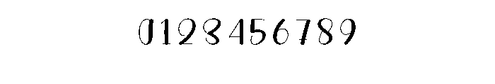 Digital2 Font OTHER CHARS