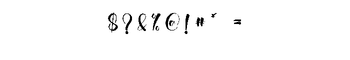 Digital2 Font OTHER CHARS