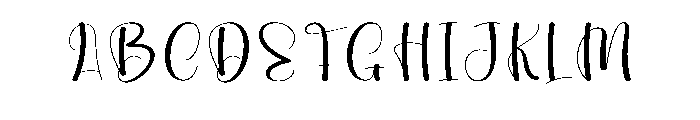 Digital2 Font UPPERCASE