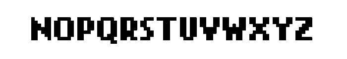 Digital808 Font UPPERCASE