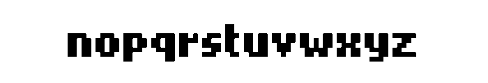 Digital808 Font LOWERCASE