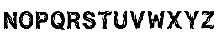 Digitalis Regular Font UPPERCASE