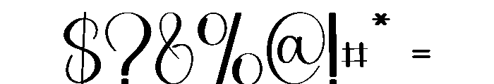 Digitalis Font OTHER CHARS