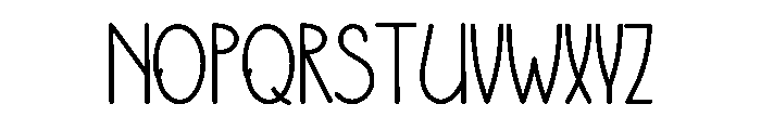 Digitalist Font UPPERCASE
