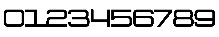 Digitalize Regular Font OTHER CHARS