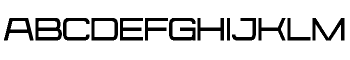 Digitalize Regular Font UPPERCASE