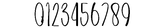 Digitals Font OTHER CHARS