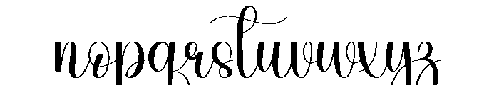 Digitaly Font LOWERCASE