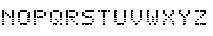 Digize NexaBlock Regular Font LOWERCASE
