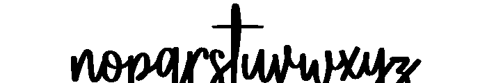 Dignition Font LOWERCASE