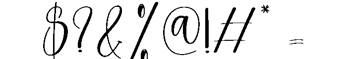 Dignity1 Font OTHER CHARS