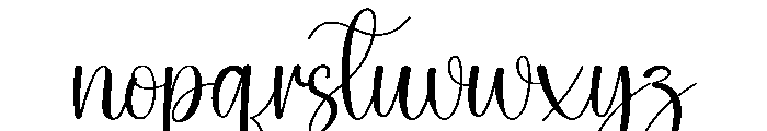 Dignity1 Font LOWERCASE