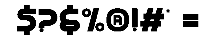 Digyte Future Font OTHER CHARS
