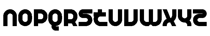 Digyte Future Font LOWERCASE
