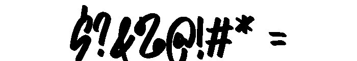 Dijau Font OTHER CHARS