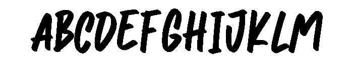 Dijau Font UPPERCASE