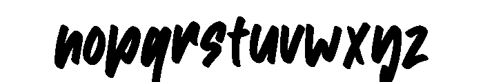 Dijau Font LOWERCASE