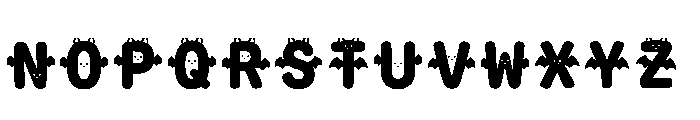 Dijon Regular Font UPPERCASE