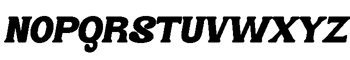 Dikira Italic Font UPPERCASE