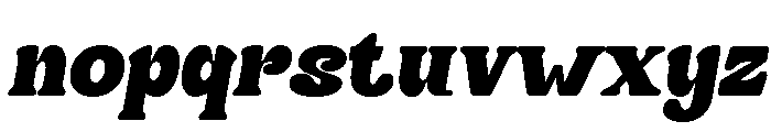 Dikira Italic Font LOWERCASE