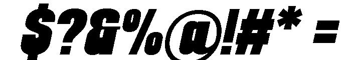 Dilabo Italic Font OTHER CHARS
