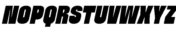 Dilabo Italic Font UPPERCASE