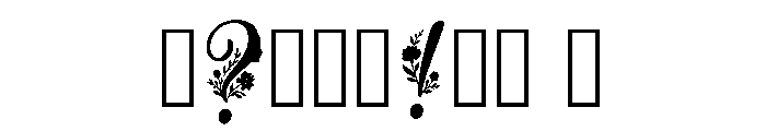 Dilara Regular Font OTHER CHARS