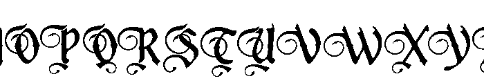 Diloma Font UPPERCASE