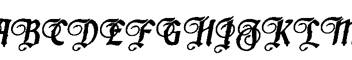 DilomaItalic Font UPPERCASE
