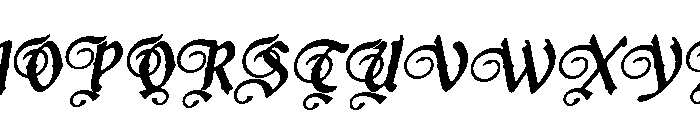 DilomaItalic Font UPPERCASE