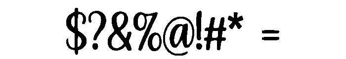Dim_Gray Font OTHER CHARS