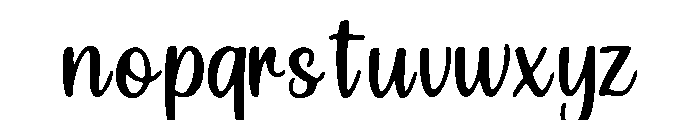 Dim_Gray Font LOWERCASE