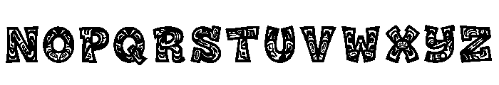 Dimit Regular Font LOWERCASE