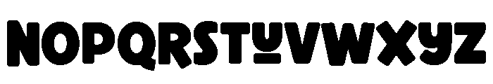 Dimpleton Regular Font LOWERCASE