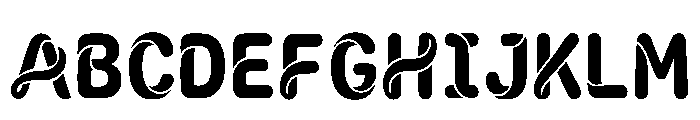 Dina Regular Font UPPERCASE