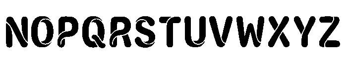 Dina Regular Font UPPERCASE