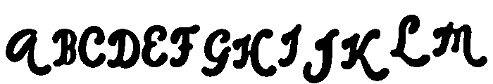 Dina Font UPPERCASE