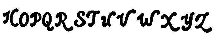 Dina Font UPPERCASE