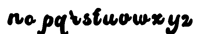 Dina Font LOWERCASE